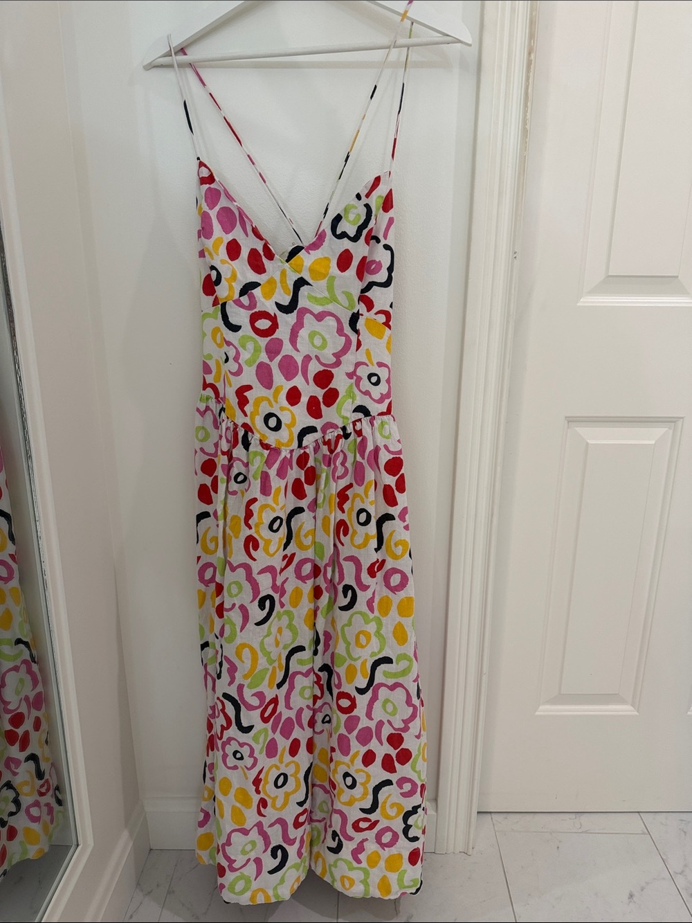 Rhode Sophie Dress in Multi, Size 10 - Picture 4 of 4
